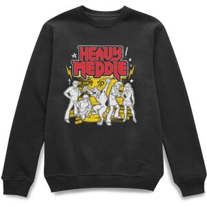 Scooby Doo Official Heavy Meddle Sweatshirt - Black Size: Medium Black M Scooby Doo Official Heavy Meddle Sweatshirt - Black Size: Medium Black M