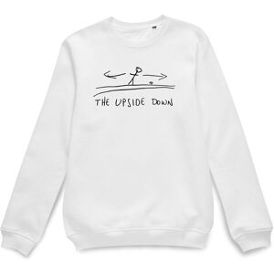 Stranger Things Official Flea On A Tightrope Sweatshirt - White Size: XL White XL Stranger Things Official Flea On A Tightrope Sweatshirt - White Size: XL White XL