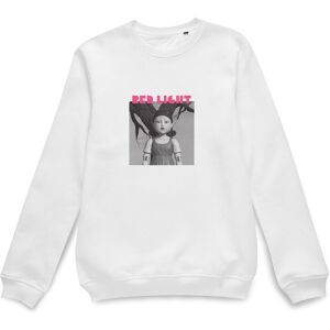 Squid Game Official Red Light Green Light Sweatshirt - White Size: 2XL White 2XL Squid Game Official Red Light Green Light Sweatshirt - White Size: 2XL White 2XL