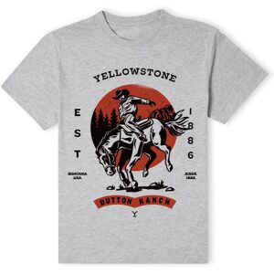 Yellowstone Official Saddle up T-Shirt - Grey Size: 2XL Grey 2XL Yellowstone Official Saddle up T-Shirt - Grey Size: 2XL Grey 2XL