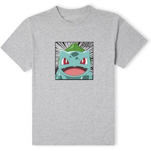 Pokemon Official Bulbasaur T-Shirt - Grey Size: Medium Grey M Pokemon Official Bulbasaur T-Shirt - Grey Size: Medium Grey M