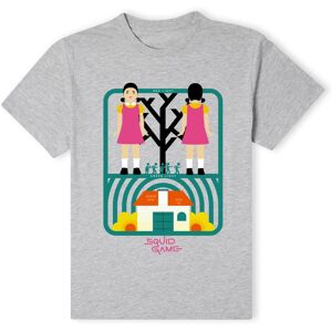 Squid Game Official Doll T-Shirt - Grey Size: XL Grey XL Squid Game Official Doll T-Shirt - Grey Size: XL Grey XL