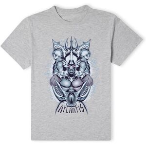 Aquaman Official Movie Atlantis Seven Kingdoms T-Shirt - Grey Size: Small Grey S Aquaman Official Movie Atlantis Seven Kingdoms T-Shirt - Grey Size: Small Grey S