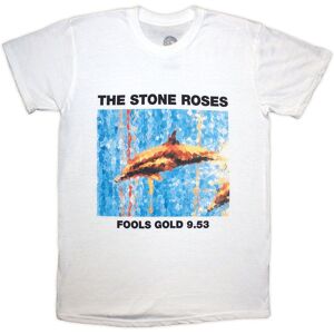 Stone Roses Fools Gold T-Shirt in White Size: Medium White M Stone Roses Fools Gold T-Shirt in White Size: Medium White M