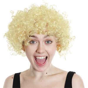 I Love Fancy Dress Blonde Curly Wig in Off-White Size: 3 Pack Off-White 3 Pack I Love Fancy Dress Blonde Curly Wig in Off-White Size: 3 Pack Off-White 3 Pack