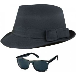 I Love Fancy Dress 2 Piece Blues Brothers Set in Black Size: Medium Black Medium I Love Fancy Dress 2 Piece Blues Brothers Set in Black Size: Medium Black Medium