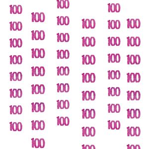 Unique Party Pink 100th Birthday Anniversary Hanging String Drations Pink Unique Party Pink 100th Birthday Anniversary Hanging String Drations Pink