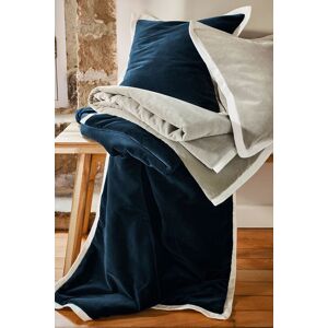 CHRISTY 'Eltham' Plush Velvet Bedrunners in Navy Size: Large Navy Large CHRISTY 'Eltham' Plush Velvet Bedrunners in Navy Size: Large Navy Large