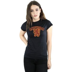 Harry Potter Women's Gryffindor Sport Emblem Cotton T-Shirt in Black Size: Large Black L Harry Potter Women's Gryffindor Sport Emblem Cotton T-Shirt in Black Size: Large Black L