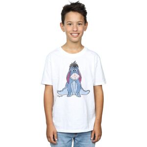 Disney Boy's Winnie The Pooh Classic Eeyore T-Shirt in White Size: 7-8 Years White 7-8 Years Disney Boy's Winnie The Pooh Classic Eeyore T-Shirt in White Size: 7-8 Years White 7-8 Years