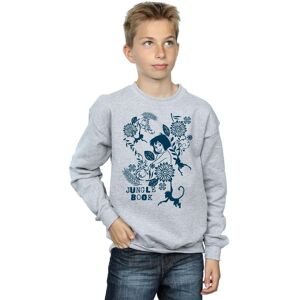 Disney Boy's The Jugle Book Mowgli Tale Sweatshirt in Grey Size: 7-8 Years Grey 7-8 Years Disney Boy's The Jugle Book Mowgli Tale Sweatshirt in Grey Size: 7-8 Years Grey 7-8 Years