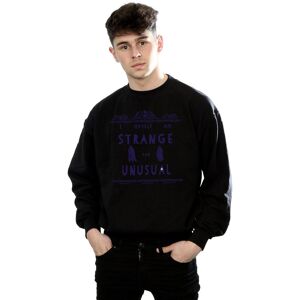 Beetlejuice Men's Strange & Unusual Sweatshirt in Black Size: Large Black L Beetlejuice Men's Strange & Unusual Sweatshirt in Black Size: Large Black L