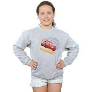 Disney Girl's Cars Lightning McQueen Sweatshirt in Grey Size: 9 Years Grey 9 Years Disney Girl's Cars Lightning McQueen Sweatshirt in Grey Size: 9 Years Grey 9 Years
