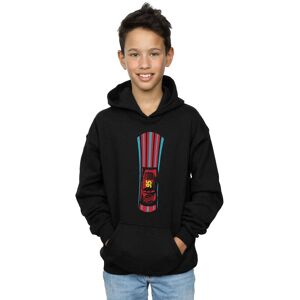 Disney Boy's Cars Lightning McQueen Stripes Hoodie in Black Size: 5-6 Years Black 5-6 Years Disney Boy's Cars Lightning McQueen Stripes Hoodie in Black Size: 5-6 Years Black 5-6 Years