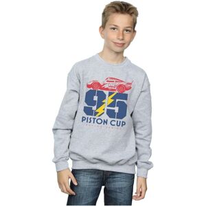 Disney Boy's Cars Piston Cup 95 Sweatshirt in Grey Size: 9 Years Grey 9 Years Disney Boy's Cars Piston Cup 95 Sweatshirt in Grey Size: 9 Years Grey 9 Years