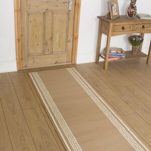 runrug Beige Key Long Hallway Carpet Runner Size: 70 cm x 150 cm Beige 70 cm x 150 cm runrug Beige Key Long Hallway Carpet Runner Size: 70 cm x 150 cm Beige 70 cm x 150 cm