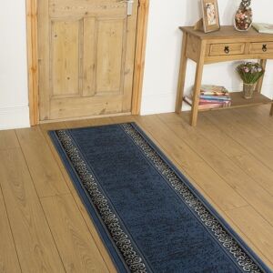 runrug Hallway Carpet Runner Rug - Soft & Comfy, 9mm - 'Tribal' in Blue Size: 70 cm x 150 cm Blue 70 cm x 150 cm runrug Hallway Carpet Runner Rug - Soft & Comfy, 9mm - 'Tribal' in Blue Size: 70 cm x 150 cm Blue 70 cm x 150 cm