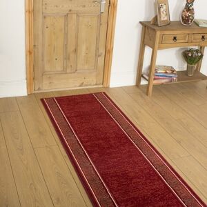 runrug Hallway Carpet Runner Rug - Soft & Comfy, 9mm - 'Tribal' in Red Size: 70 cm x 150 cm Red 70 cm x 150 cm runrug Hallway Carpet Runner Rug - Soft & Comfy, 9mm - 'Tribal' in Red Size: 70 cm x 150 cm Red 70 cm x 150 cm