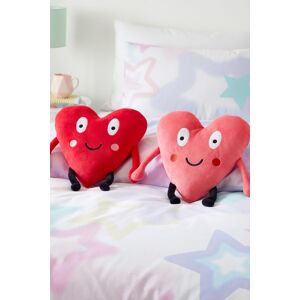 Catherine Lansfield 'Forever Together Sweet Hearts' Magnetic Hands Cushions in Pink Pink Catherine Lansfield 'Forever Together Sweet Hearts' Magnetic Hands Cushions in Pink Pink