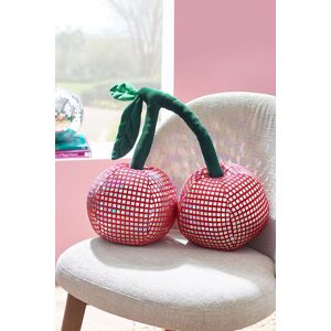 Catherine Lansfield 'Disco Cherries' 3D Shaped Cushion in Pink Pink Catherine Lansfield 'Disco Cherries' 3D Shaped Cushion in Pink Pink
