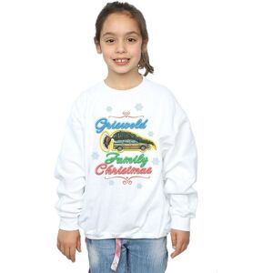 National Lampoon's Christmas Vacation Girl's Griswold Family Christmas Sweatshirt in White Size: 7-8 Years White 7-8 Years National Lampoon's Christmas Vacation Girl's Griswold Family Christmas Sweatshirt in White Size: 7-8 Years White 7-8 Years