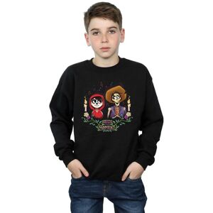 Disney Boy's Coco Miguel & Hector Sweatshirt in Black Size: 9 Years Black 9 Years Disney Boy's Coco Miguel & Hector Sweatshirt in Black Size: 9 Years Black 9 Years