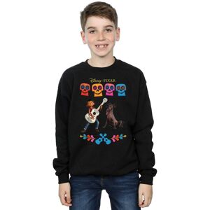 Disney Boy's Coco Miguel Logo Sweatshirt in Black Size: 5-6 Years Black 5-6 Years Disney Boy's Coco Miguel Logo Sweatshirt in Black Size: 5-6 Years Black 5-6 Years