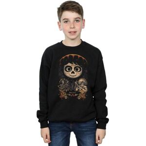 Disney Boy's Coco Miguel Face Poster Sweatshirt in Black Size: 9 Years Black 9 Years Disney Boy's Coco Miguel Face Poster Sweatshirt in Black Size: 9 Years Black 9 Years