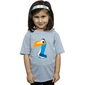 Disney Girl's Alphabet Z Is For Zazu Cotton T-Shirt in Grey Size: 9 Years Grey 9 Years Disney Girl's Alphabet Z Is For Zazu Cotton T-Shirt in Grey Size: 9 Years Grey 9 Years