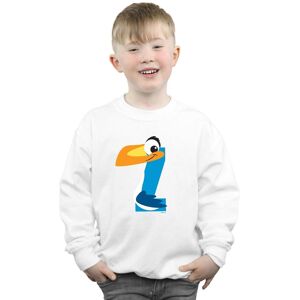 Disney Boy's Alphabet Z Is For Zazu Sweatshirt in White Size: 9 Years White 9 Years Disney Boy's Alphabet Z Is For Zazu Sweatshirt in White Size: 9 Years White 9 Years