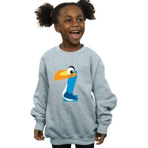 Disney Girl's Alphabet Z Is For Zazu Sweatshirt in Grey Size: 5-6 Years Grey 5-6 Years Disney Girl's Alphabet Z Is For Zazu Sweatshirt in Grey Size: 5-6 Years Grey 5-6 Years