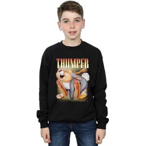 Disney Boy's Bambi Thumper Montage Sweatshirt in Black Size: 7-8 Years Black 7-8 Years Disney Boy's Bambi Thumper Montage Sweatshirt in Black Size: 7-8 Years Black 7-8 Years
