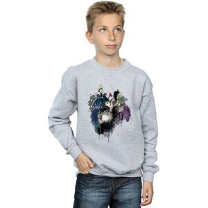 Disney Boy's Villains Sketch Sweatshirt in Grey Size: 5-6 Years Grey 5-6 Years Disney Boy's Villains Sketch Sweatshirt in Grey Size: 5-6 Years Grey 5-6 Years