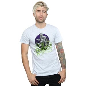 Beetlejuice Men's Faded Pose T-Shirt in Grey Size: 2XL Grey 2XL Beetlejuice Men's Faded Pose T-Shirt in Grey Size: 2XL Grey 2XL
