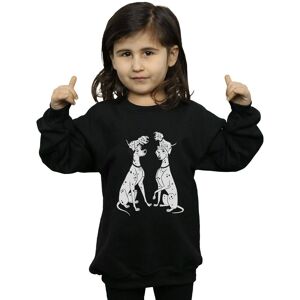Disney Girl's 101 Dalmatians Family Sweatshirt in Black Size: 9 Years Black 9 Years Disney Girl's 101 Dalmatians Family Sweatshirt in Black Size: 9 Years Black 9 Years