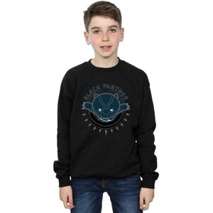 Marvel Boy's Kawaii Black Panther Pounce Sweatshirt Size: 7-8 Years Black 7-8 Years Marvel Boy's Kawaii Black Panther Pounce Sweatshirt Size: 7-8 Years Black 7-8 Years