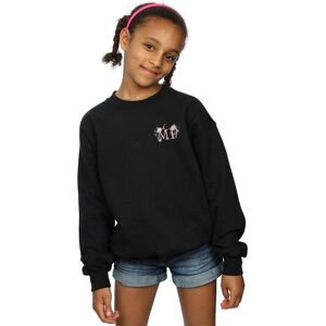 Disney Girl's Mary Poppins Letter Breast Print Sweatshirt in Black Size: 9 Years Black 9 Years Disney Girl's Mary Poppins Letter Breast Print Sweatshirt in Black Size: 9 Years Black 9 Years