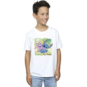 Disney Boy's Lilo & Stitch St Patrick´s Day Clover T-Shirt in White Size: 12-13 Years White 12-13 Years Disney Boy's Lilo & Stitch St Patrick´s Day Clover T-Shirt in White Size: 12-13 Years White 12-13 Years