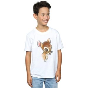 Disney Boy's Bambi Drawing T-Shirt in White Size: 7-8 Years White 7-8 Years Disney Boy's Bambi Drawing T-Shirt in White Size: 7-8 Years White 7-8 Years