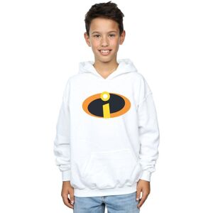 Disney Boy's The Incredibles Costume Logo Hoodie in White Size: 9 Years White 9 Years Disney Boy's The Incredibles Costume Logo Hoodie in White Size: 9 Years White 9 Years