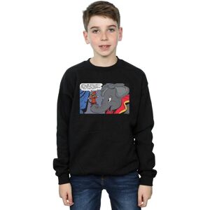 Disney Boy's Dumbo Rich & Famous Sweatshirt in Black Size: 12-13 Years Black 12-13 Years Disney Boy's Dumbo Rich & Famous Sweatshirt in Black Size: 12-13 Years Black 12-13 Years
