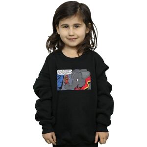 Disney Girl's Dumbo Rich & Famous Sweatshirt in Black Size: 12-13 Years Black 12-13 Years Disney Girl's Dumbo Rich & Famous Sweatshirt in Black Size: 12-13 Years Black 12-13 Years