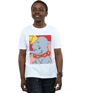 Disney Boy's Dumbo Portrait T-Shirt in White Size: 7-8 Years White 7-8 Years Disney Boy's Dumbo Portrait T-Shirt in White Size: 7-8 Years White 7-8 Years