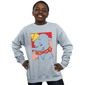 Disney Boy's Dumbo Portrait Sweatshirt in Grey Size: 12-13 Years Grey 12-13 Years Disney Boy's Dumbo Portrait Sweatshirt in Grey Size: 12-13 Years Grey 12-13 Years
