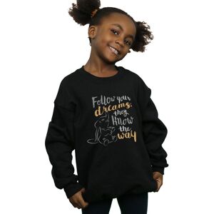 Disney Girl's Dumbo Follow Your Dream Sweatshirt in Black Size: 12-13 Years Black 12-13 Years Disney Girl's Dumbo Follow Your Dream Sweatshirt in Black Size: 12-13 Years Black 12-13 Years