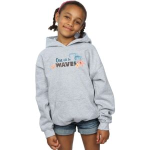 Disney Girl's Moana One With The Waves Hoodie in Grey Size: 7-8 Years Grey 7-8 Years Disney Girl's Moana One With The Waves Hoodie in Grey Size: 7-8 Years Grey 7-8 Years