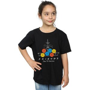 Friends Girl's Fountain & Umbrellas Cotton T-Shirt in Black Size: 9 Years Black 9 Years Friends Girl's Fountain & Umbrellas Cotton T-Shirt in Black Size: 9 Years Black 9 Years