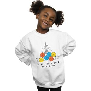 Friends Girl's Fountain & Umbrellas Sweatshirt in White Size: 12-13 Years White 12-13 Years Friends Girl's Fountain & Umbrellas Sweatshirt in White Size: 12-13 Years White 12-13 Years