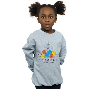 Friends Girl's Fountain & Umbrellas Sweatshirt in Grey Size: 9 Years Grey 9 Years Friends Girl's Fountain & Umbrellas Sweatshirt in Grey Size: 9 Years Grey 9 Years