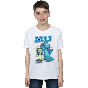 Disney Boy's Monsters University Poster T-Shirt in White Size: 5-6 Years White 5-6 Years Disney Boy's Monsters University Poster T-Shirt in White Size: 5-6 Years White 5-6 Years